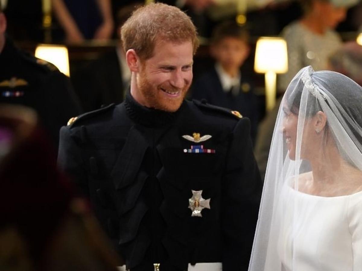 Co książę Harry powiedział do Meghan podczas ślubu?