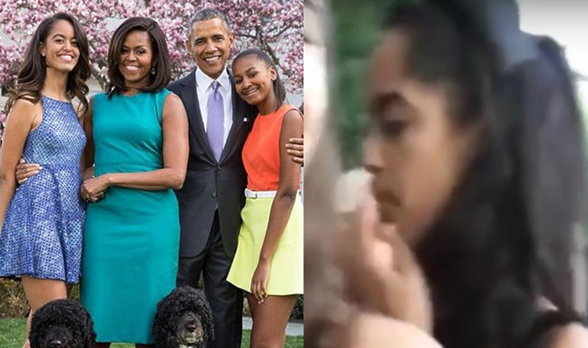 Córka Baracka Obamy przyłapana na paleniu marihuany