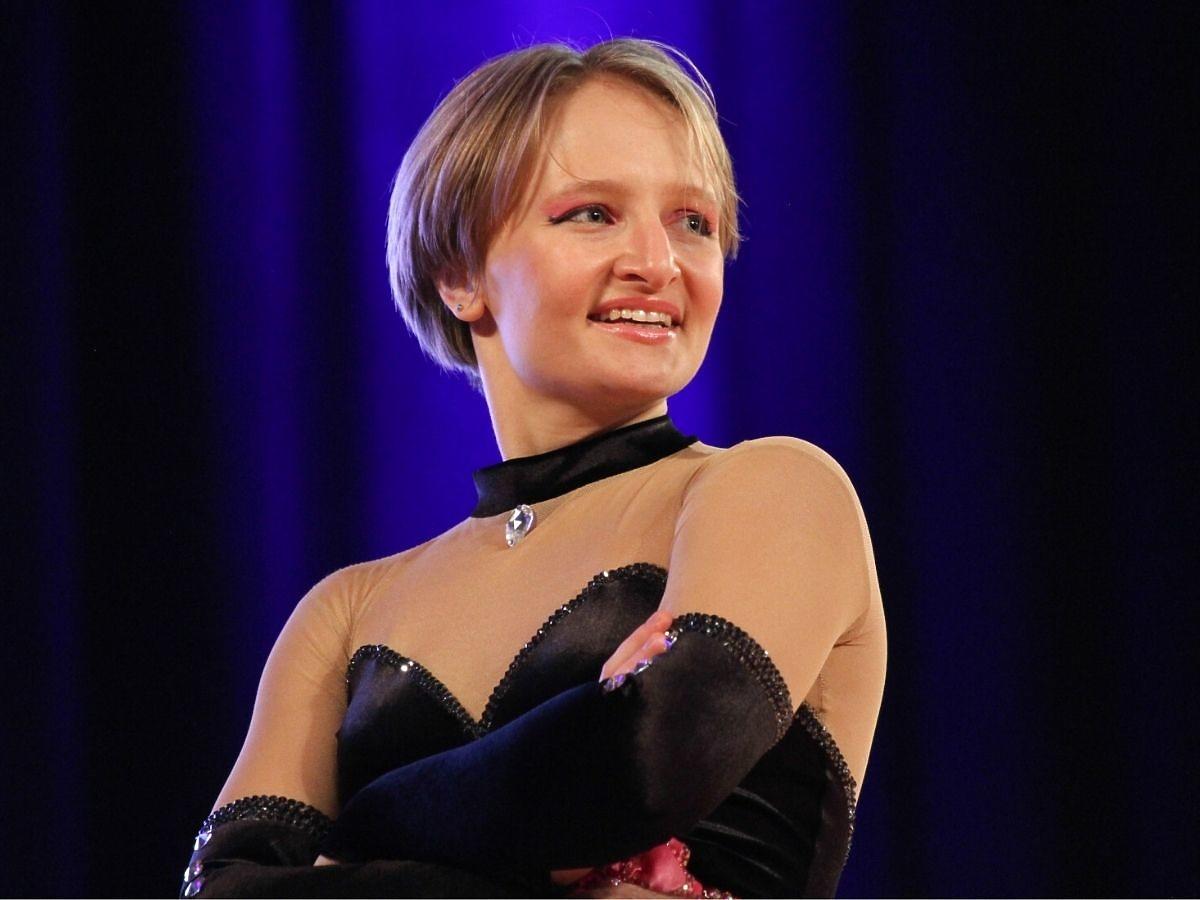 Córka Władimira Putina Katerina Tichonowa podczas wystepu