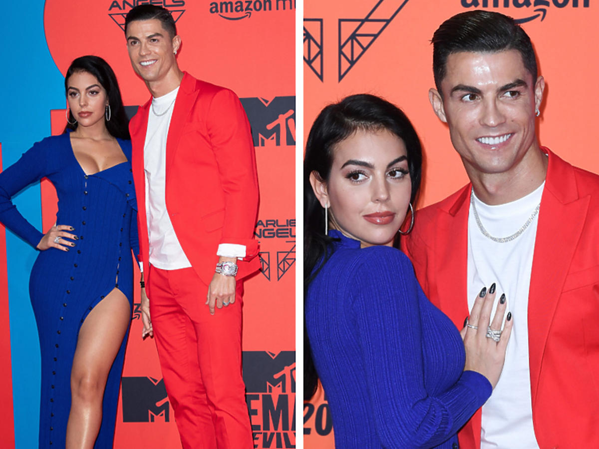 Cristiano Ronaldo i Georgina Rodriguez na MTV EMA 2019
