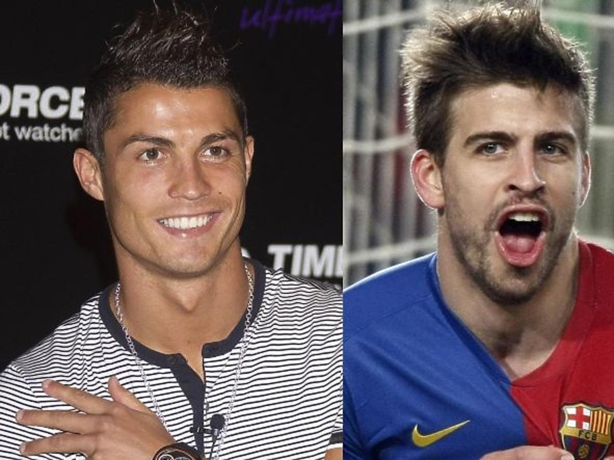 Cristiano Ronaldo i Gerard Pique. Kto jest bardziej sexy?