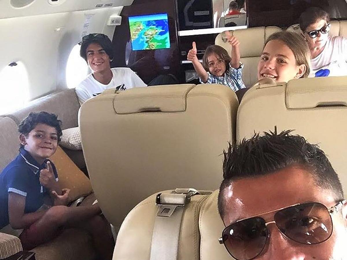 Cristiano Ronaldo na wakacjach