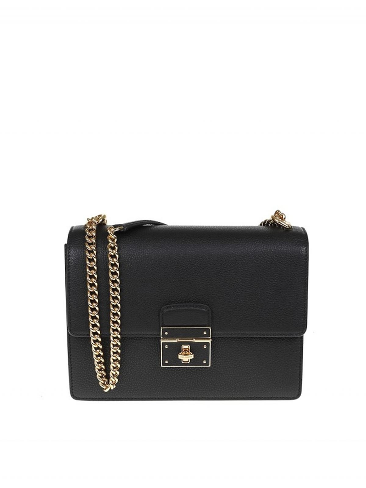 Czarna torebka Rosalia marki Dolce&Gabbana