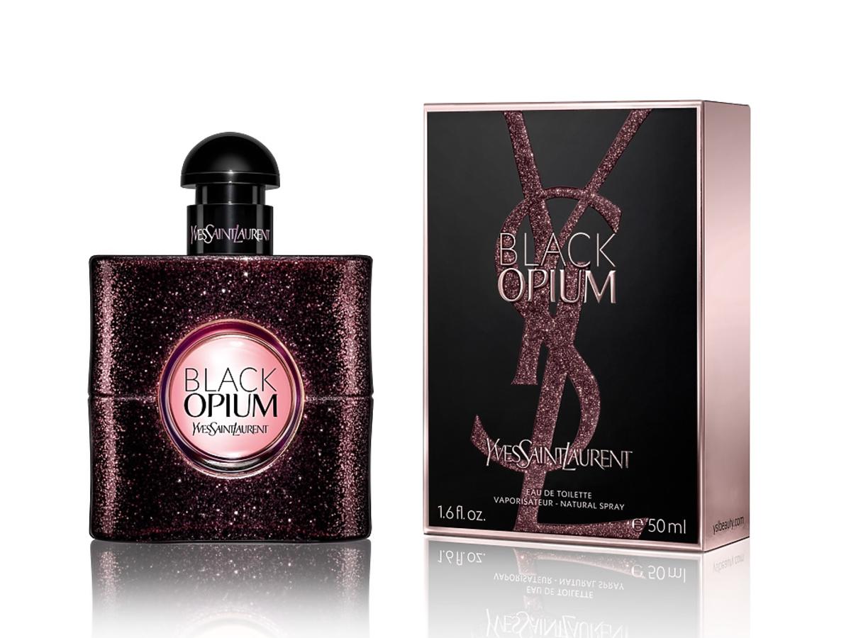 Czarno-różowe perfumy Black Opium