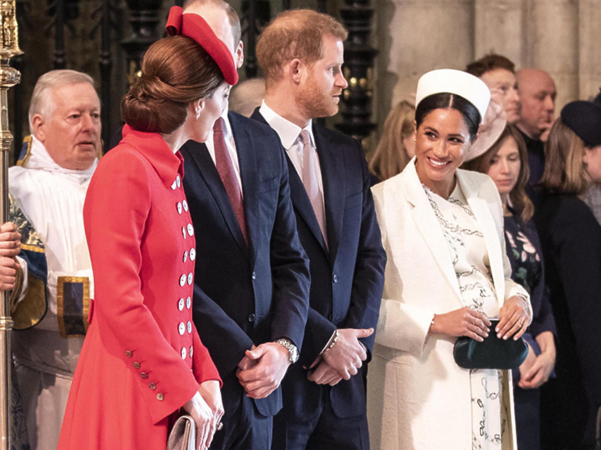 Czułe przywitanie Meghan i Kate