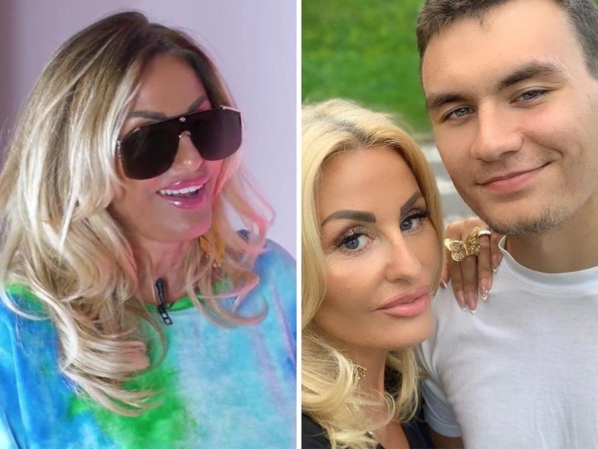 Dagmara Kaźmierska z synem