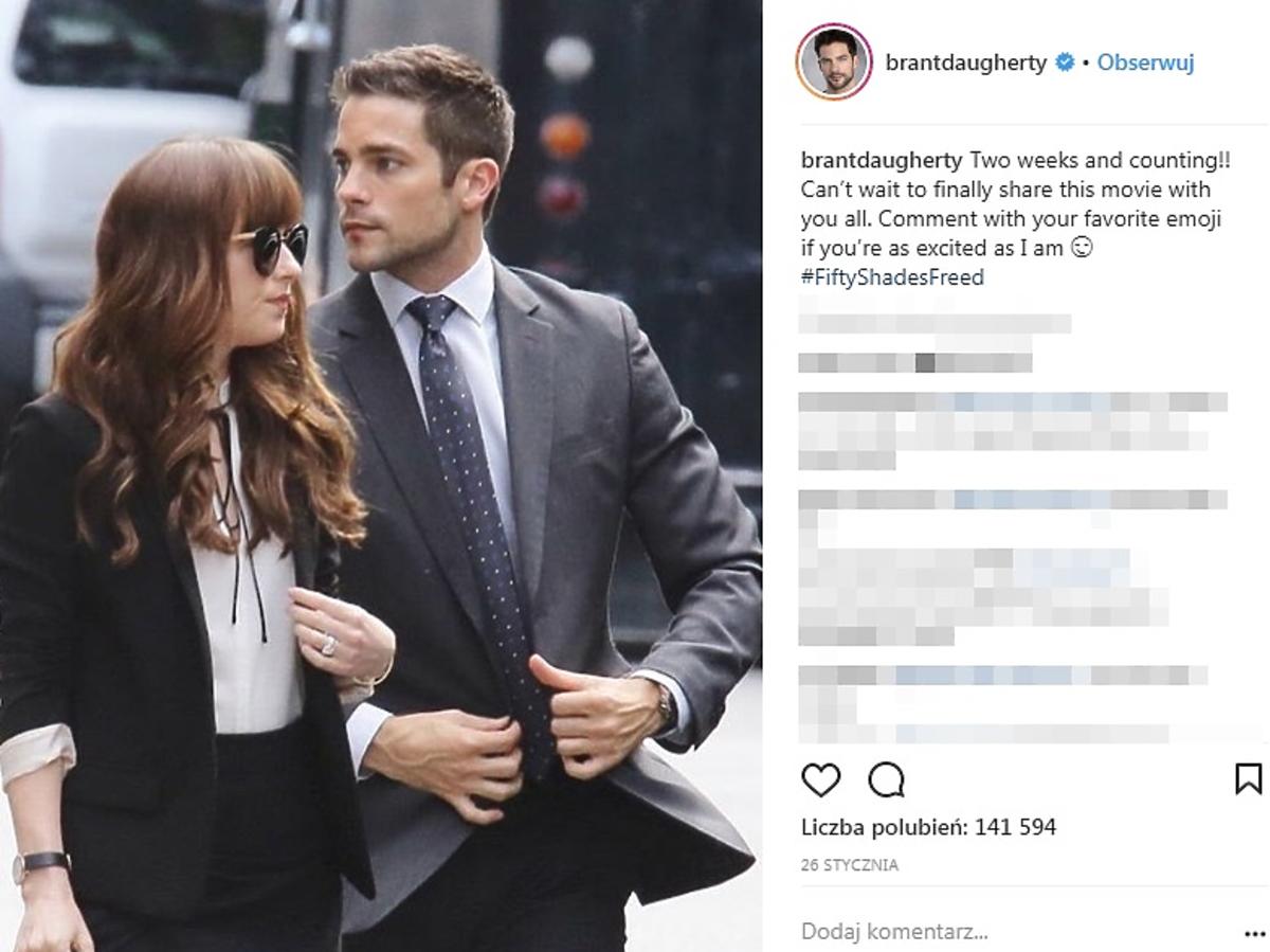 Dakota Johnson, Brant Daugherty