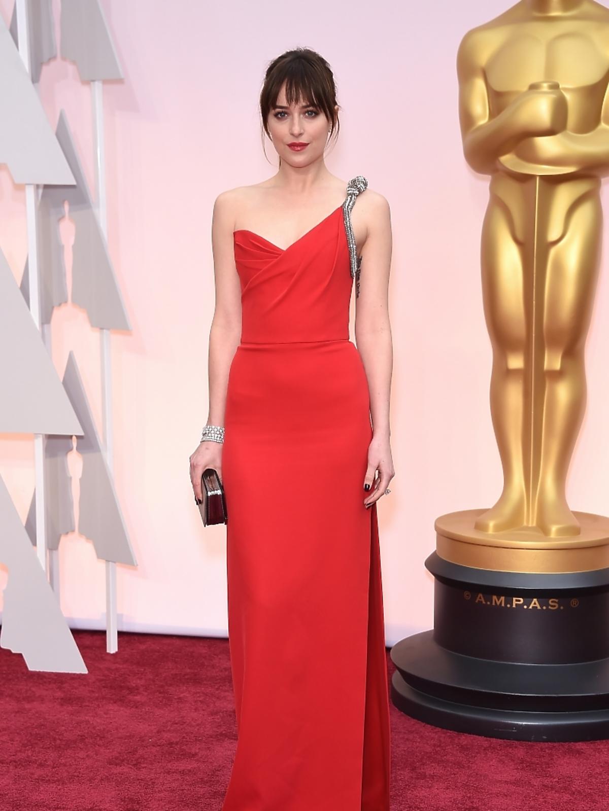 Dakota Johnson na gali Oscary 2015