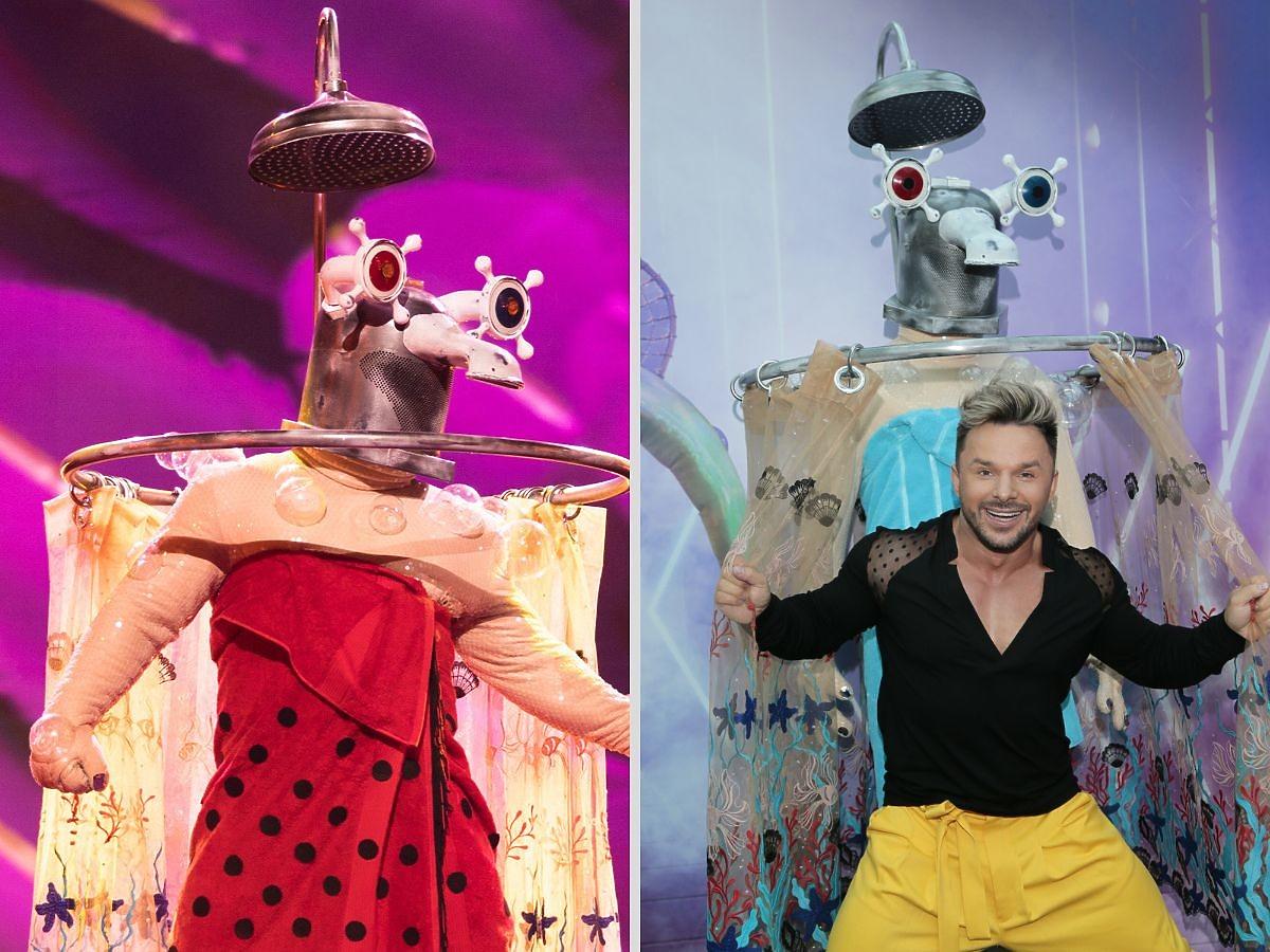 Daniel Kuczaj jako prysznic w mask singer