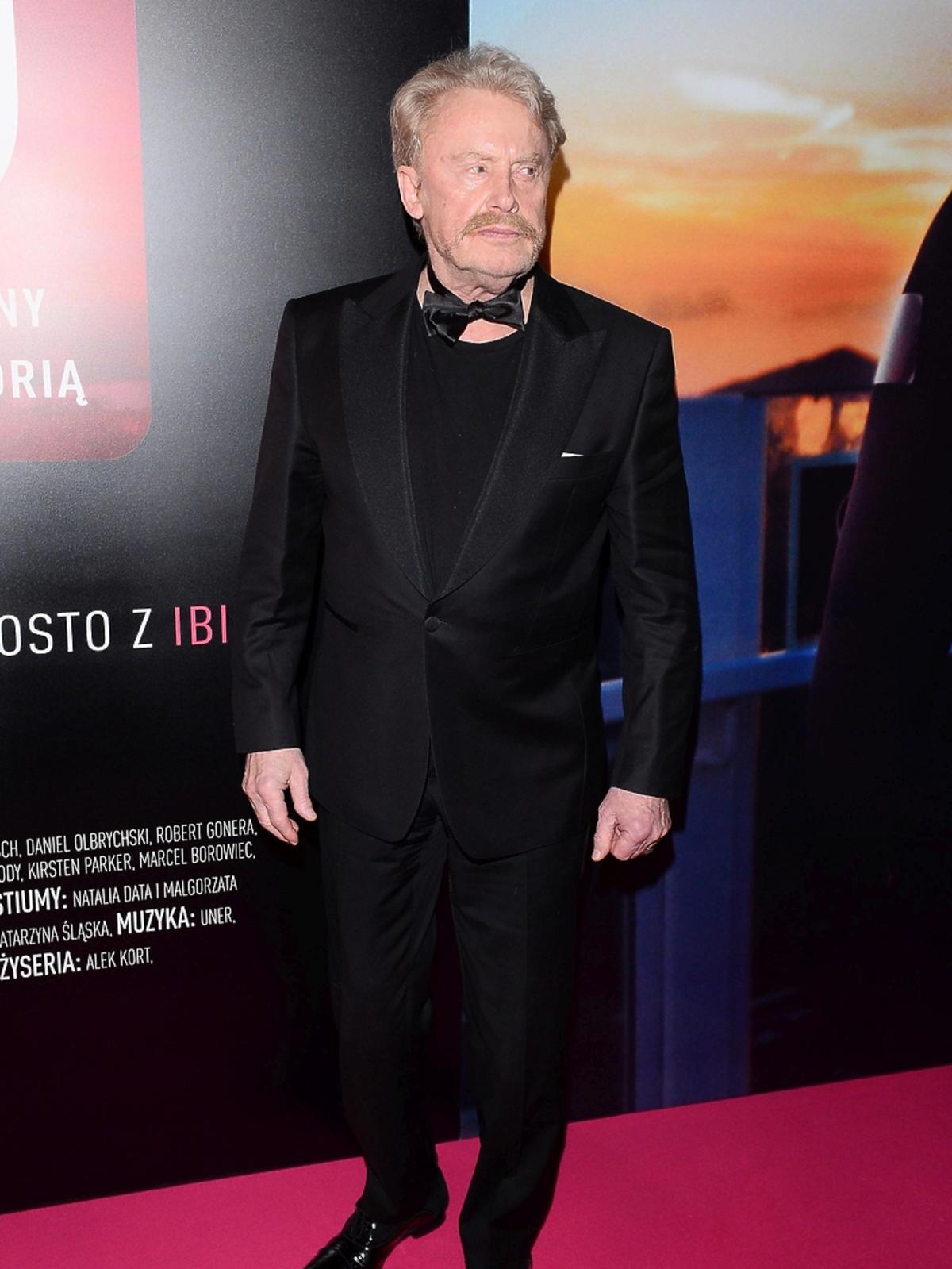 Daniel Olbrychski na premierze filmu 