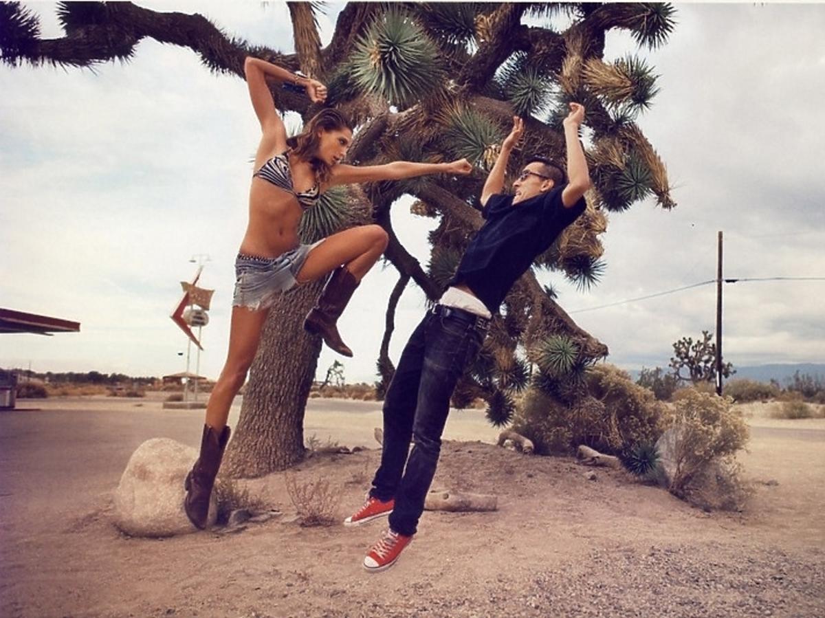 Daria Werbowy w paryskim Vogue