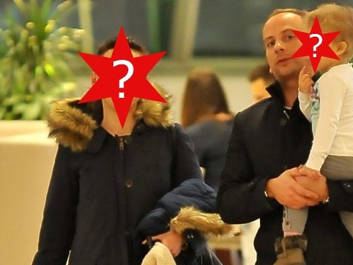 Dariusz Krupa z córką i Izabela Adamczyk