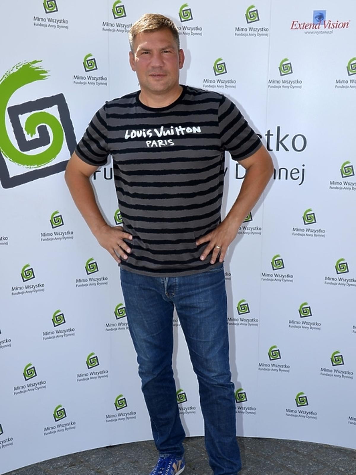 Dariusz Michalczewski podczas Festiwalu Zaczarowanej Piosenki oraz Dni Integracji w Krakowie