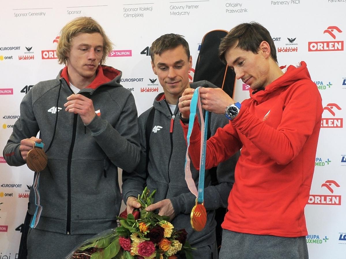 Dawid Kubacki, Piotr Żyła, Kamil Stoch