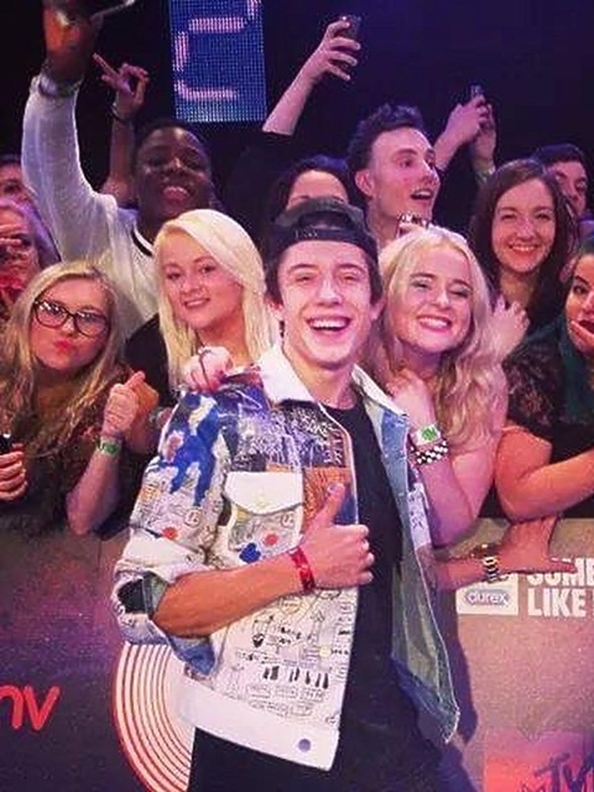 Dawid Kwiatkowski na MTV EMA 2014