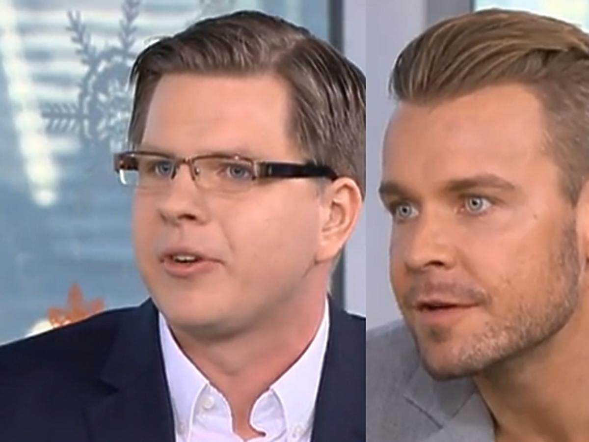 Dawid Woliński i Filip Chajzer w Dzień Dobry TVN