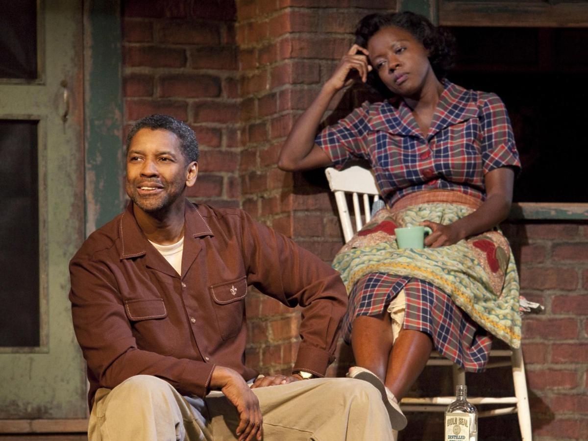 Denzel Washington i Viola Davis w filmie Fences