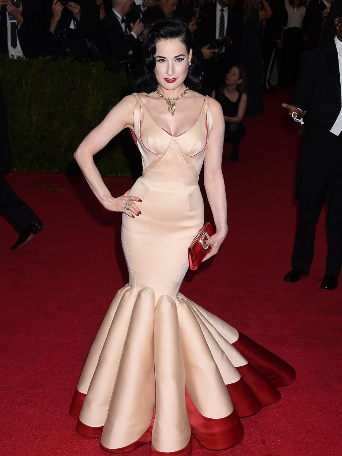 Dita Von Teese na MET Gala 2014