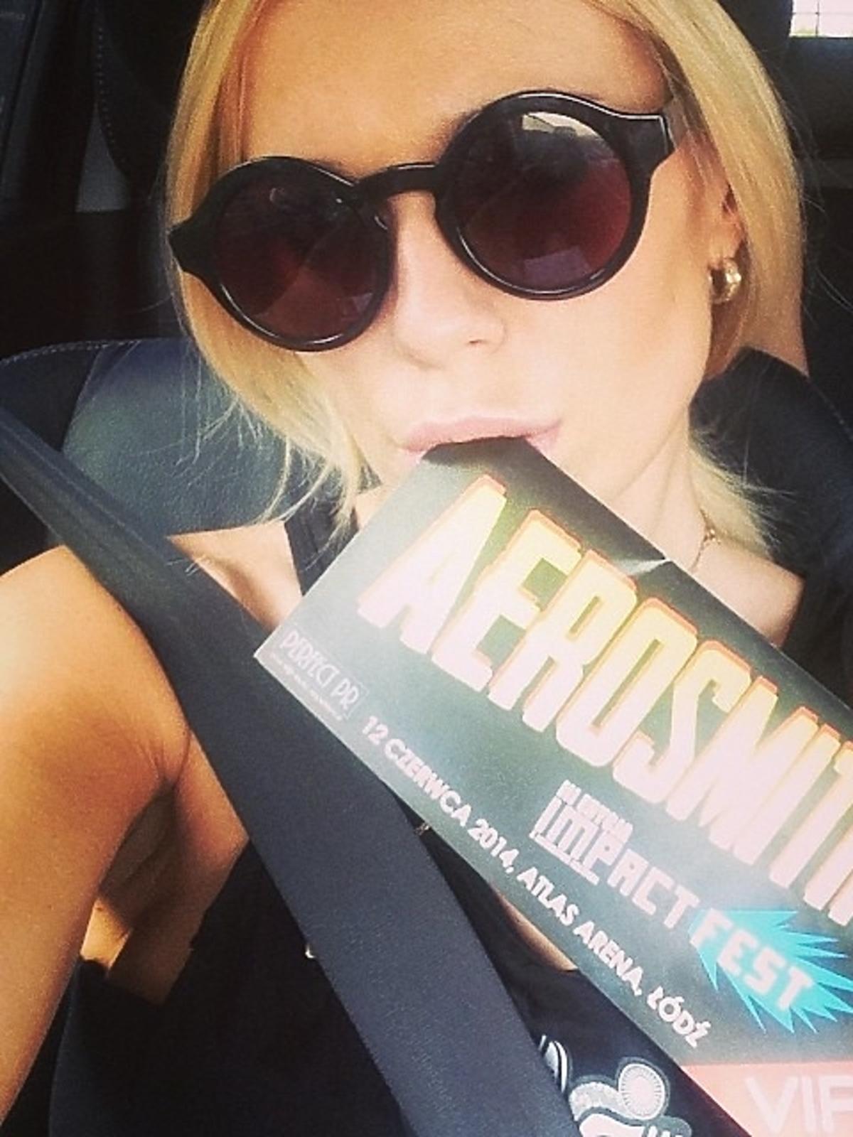 Doda na koncercie Aerosmith