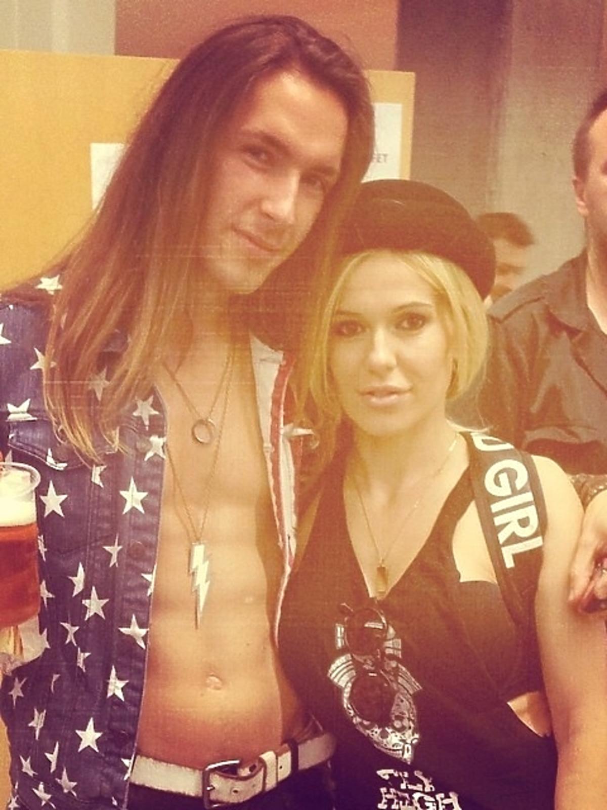 Doda na koncercie Aerosmith