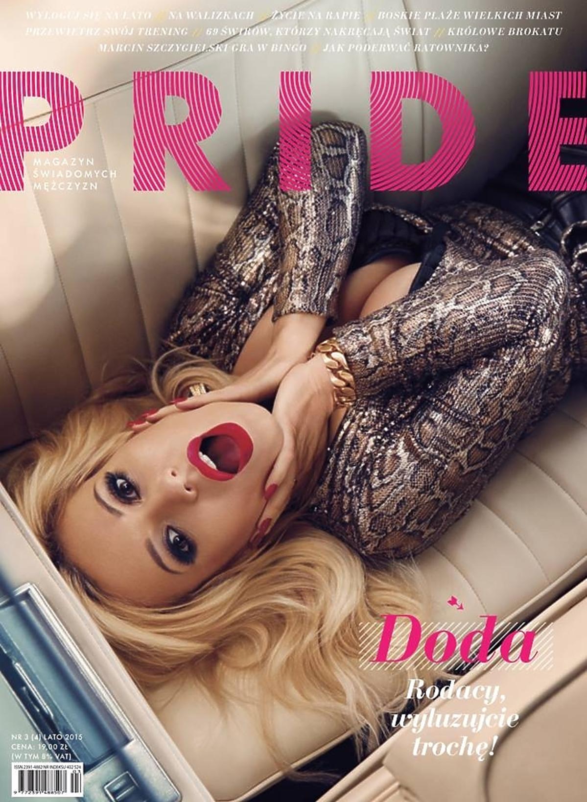 Doda na okładce Pride