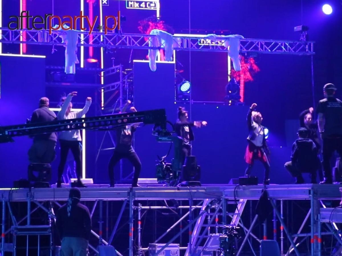 Doda na próbie do Fly High Tour DVD