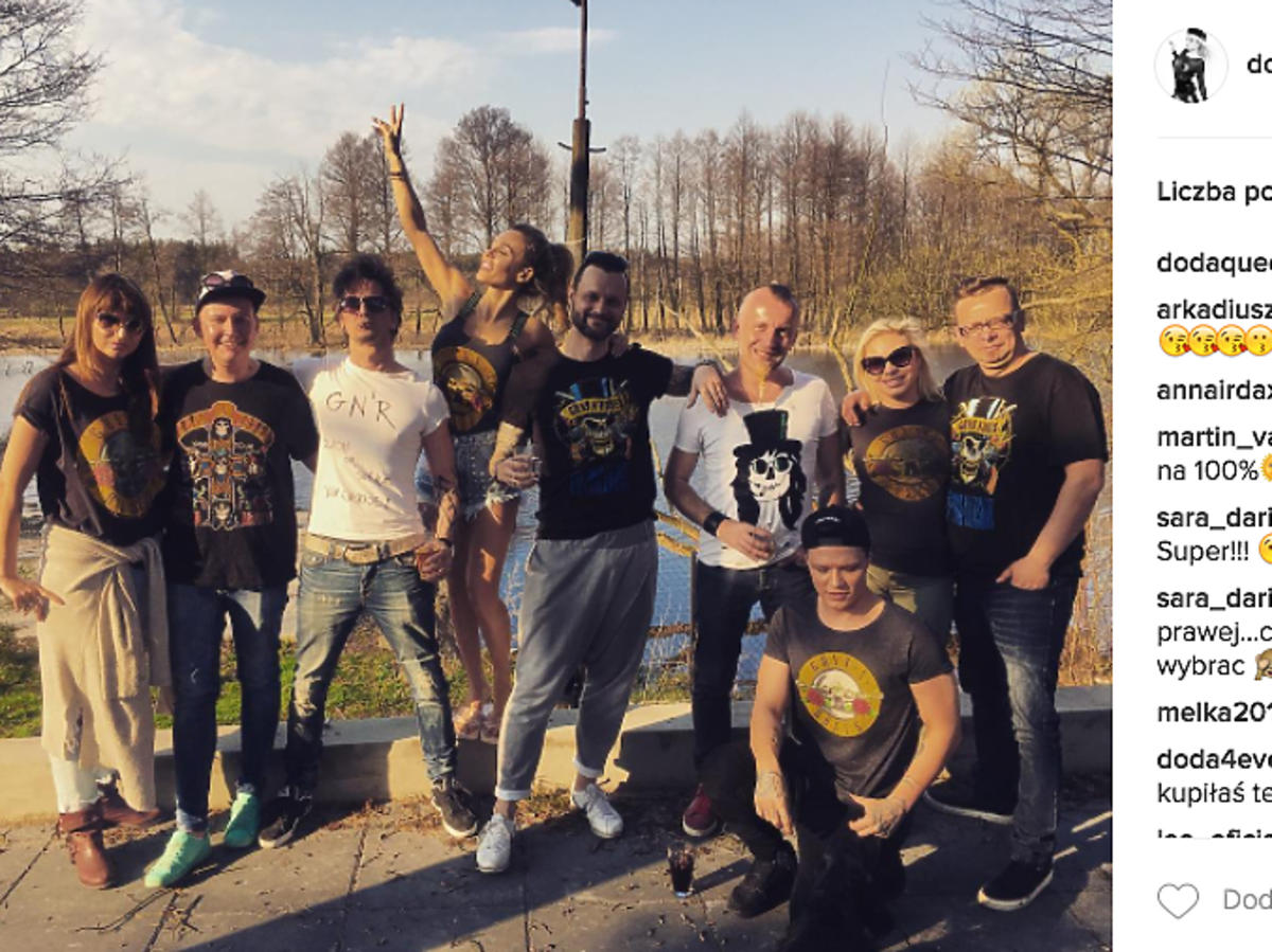 Doda zagra support przez zespołem Guns N'Roses