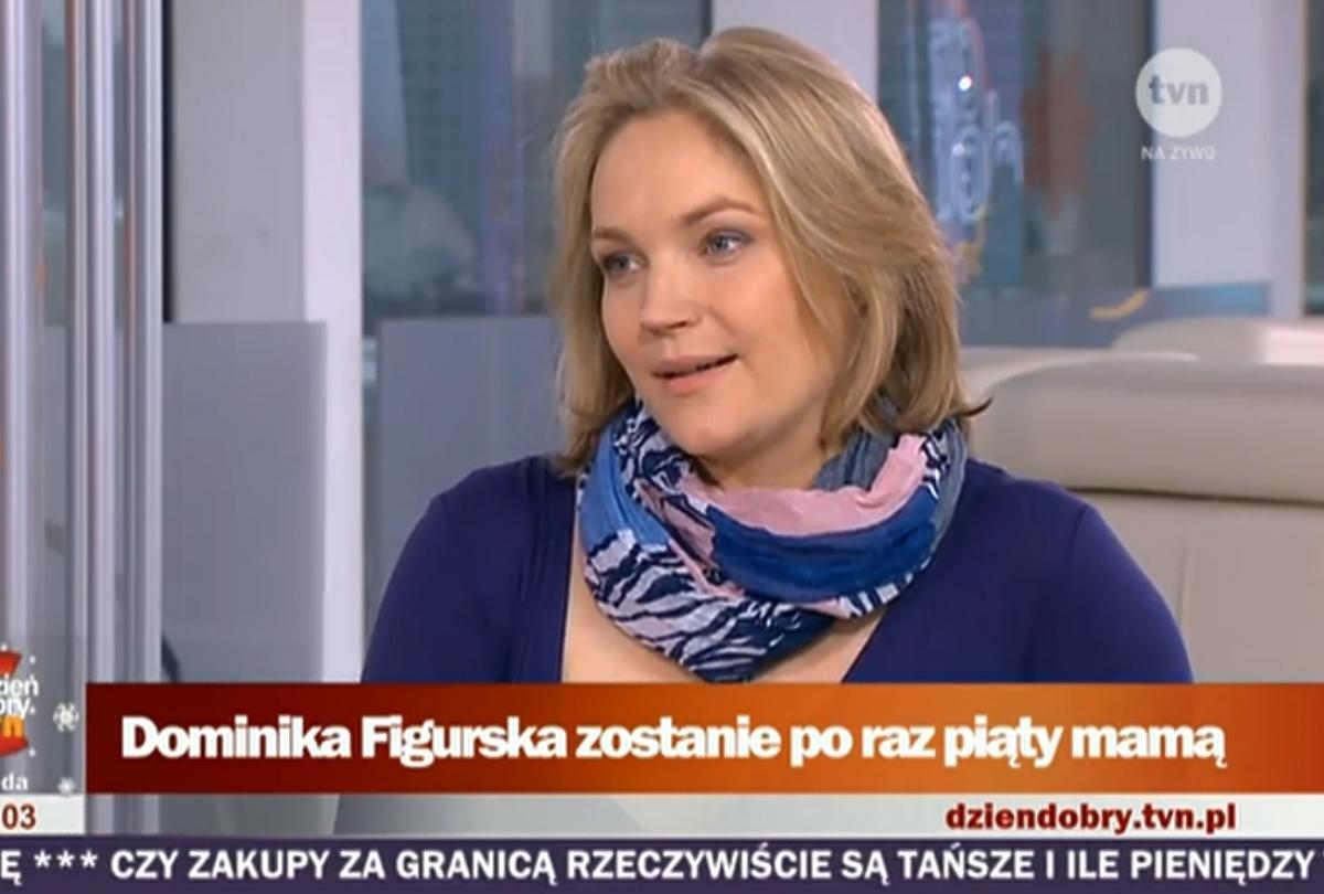 Dominika Figurska w Dzień Dobry TVN