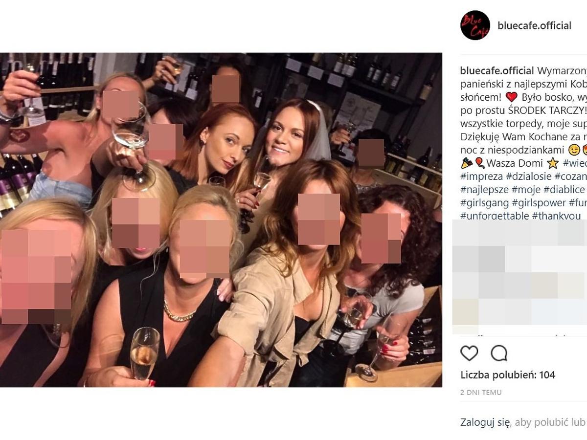 Dominika Gawęda pokazała zdjęcia z wieczoru panieńskiego