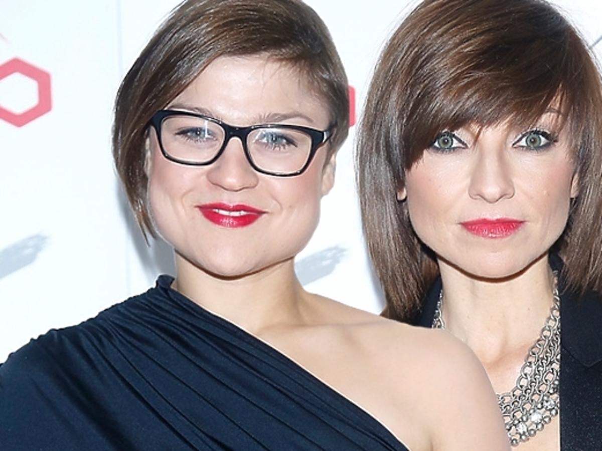 Dominika Gwit i Marzena Sienkiewicz na imprezie Flesz Fashion Night