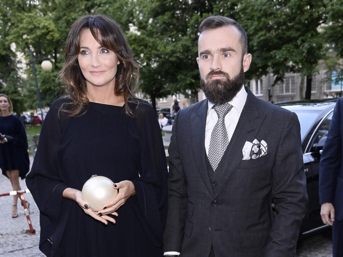 Dominika Kulczyk i Sebastian Kulczyk na imprezie