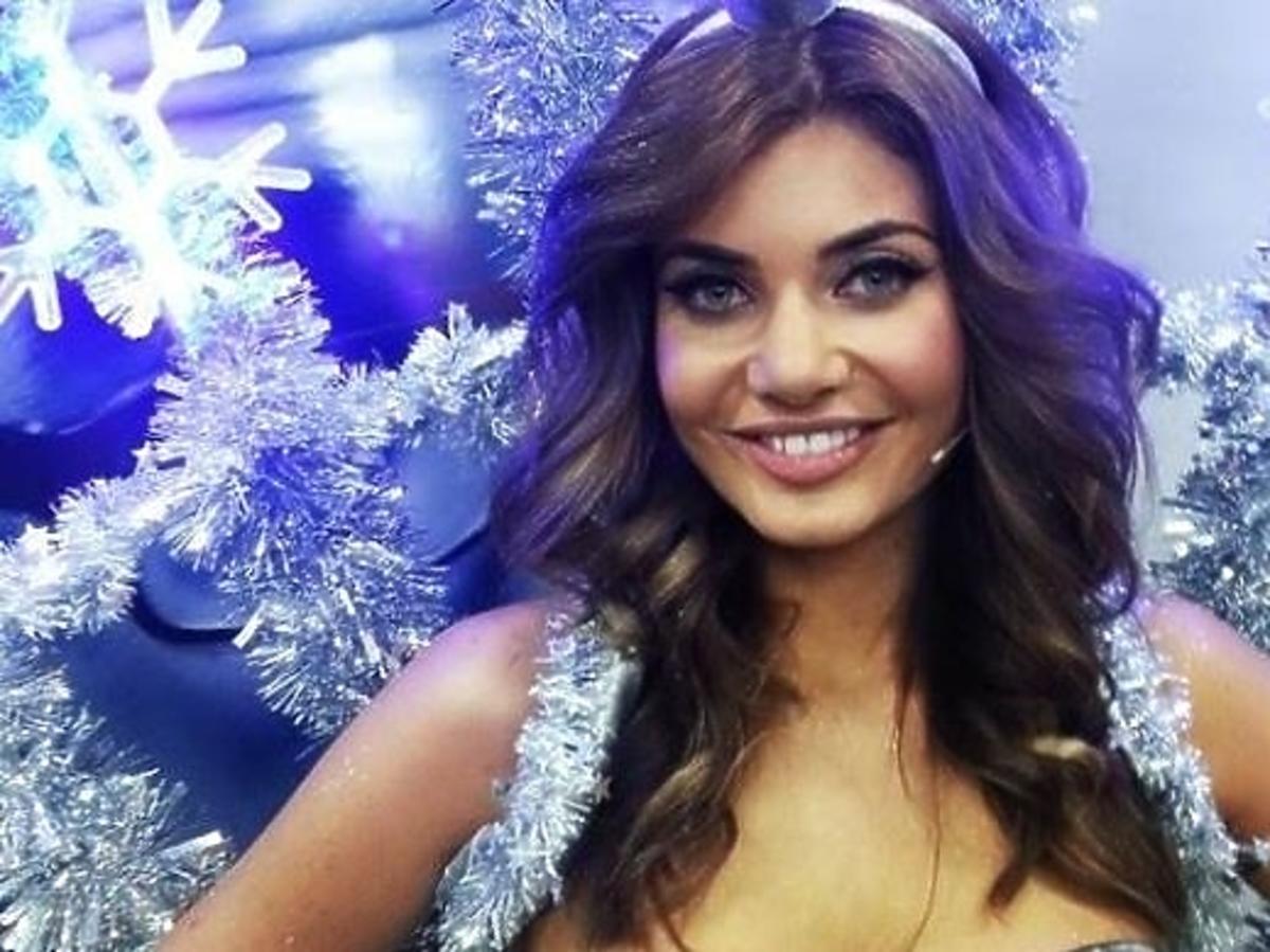 Dominika Zasiewska jako aniołek Victoria's Secret