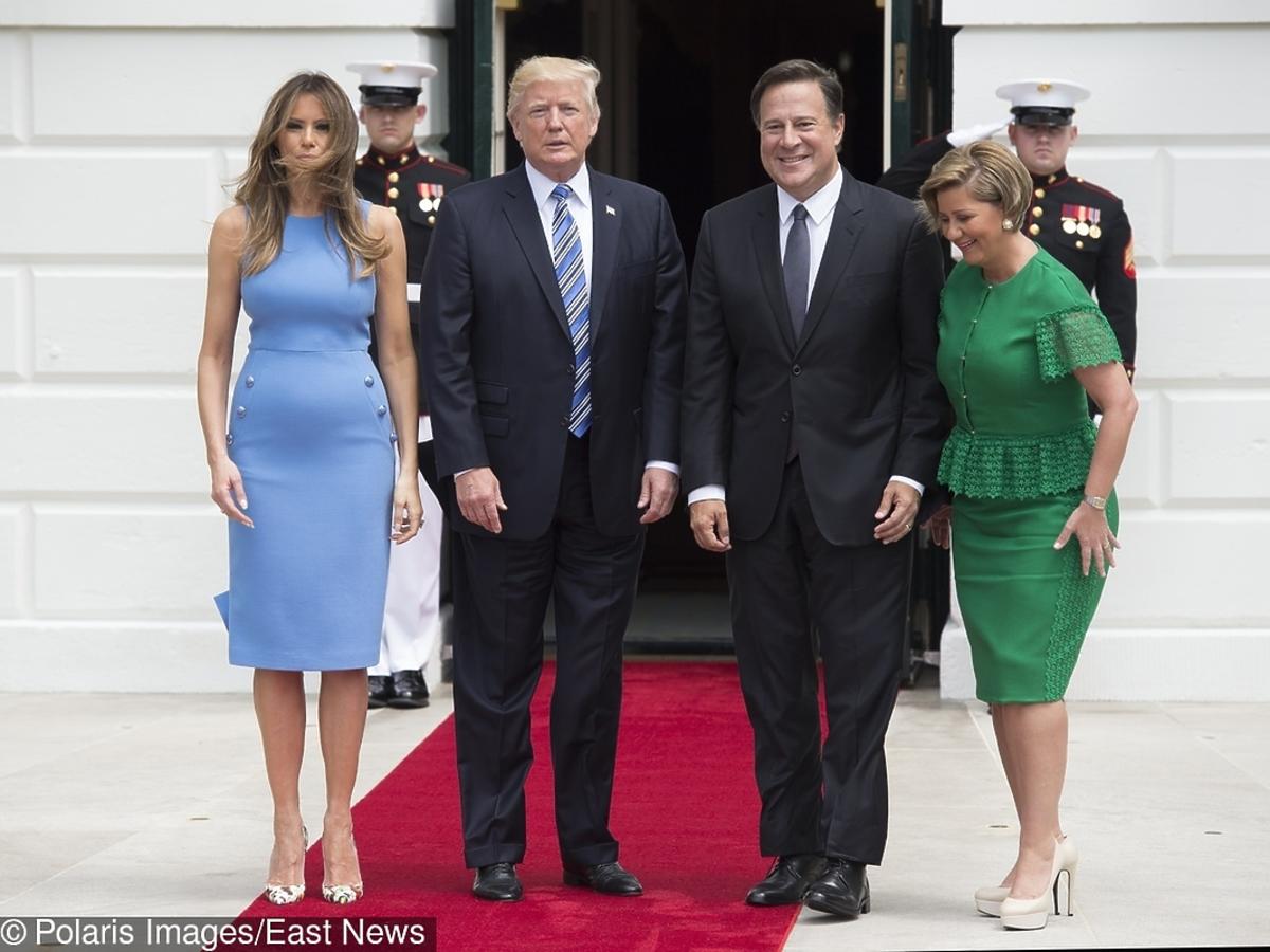 Donald i Melania Trump przyjeżdżają do Polski