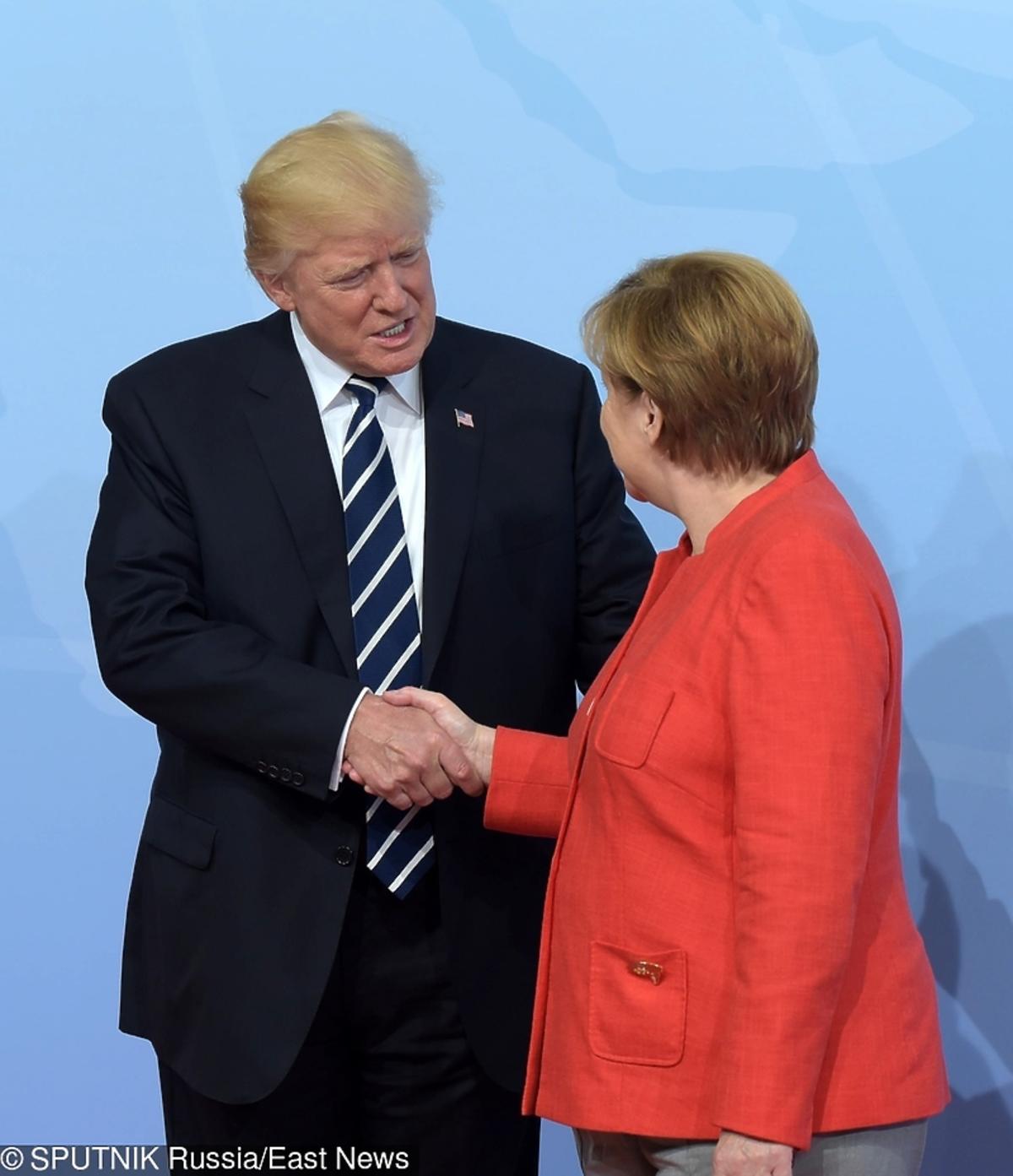 Donald Trump, Angela Merkel 