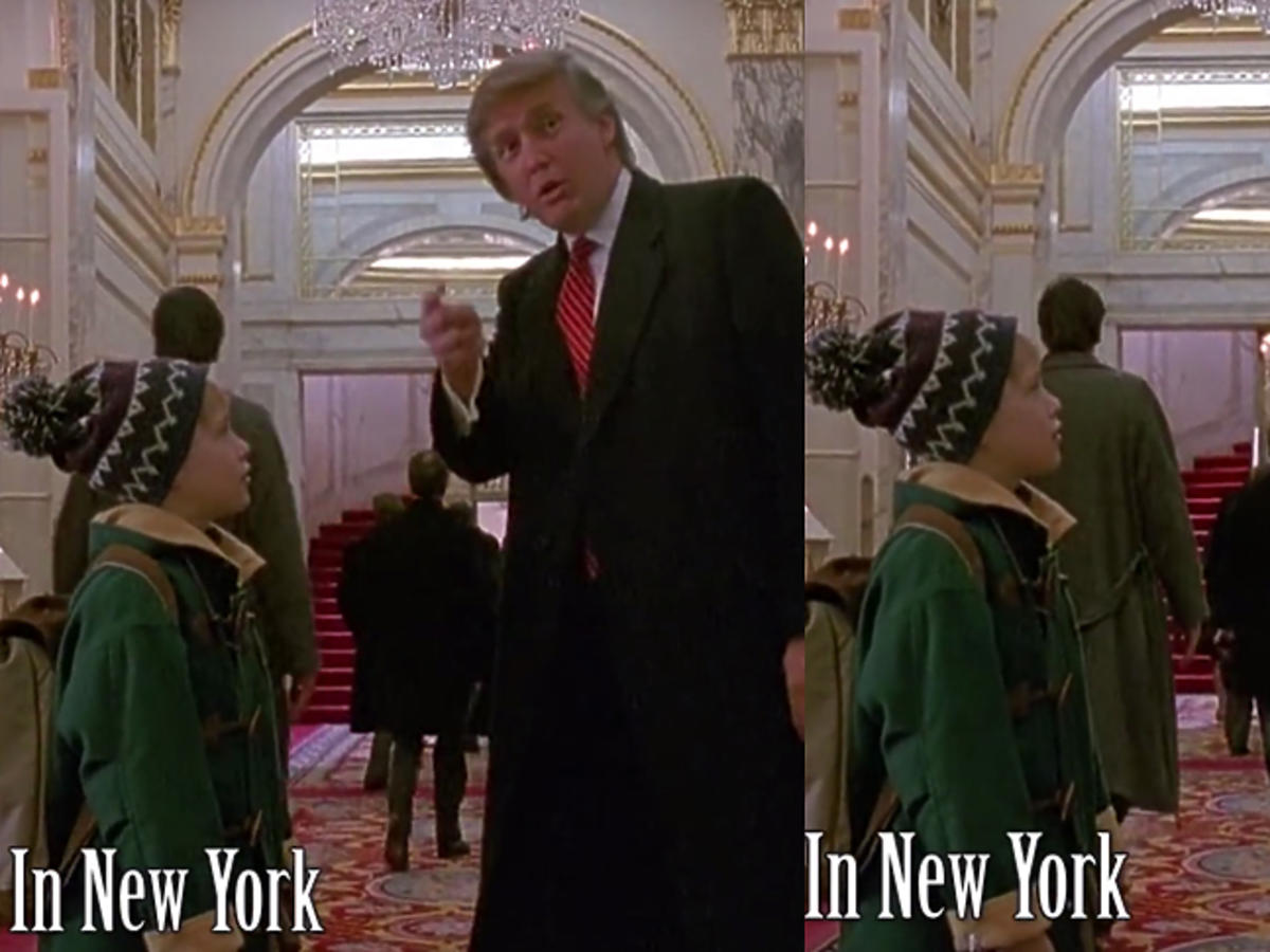 Kevin Sam W Nowym Jorku Trump Donald Trump w filmie Kevin sam w Nowym Jorku