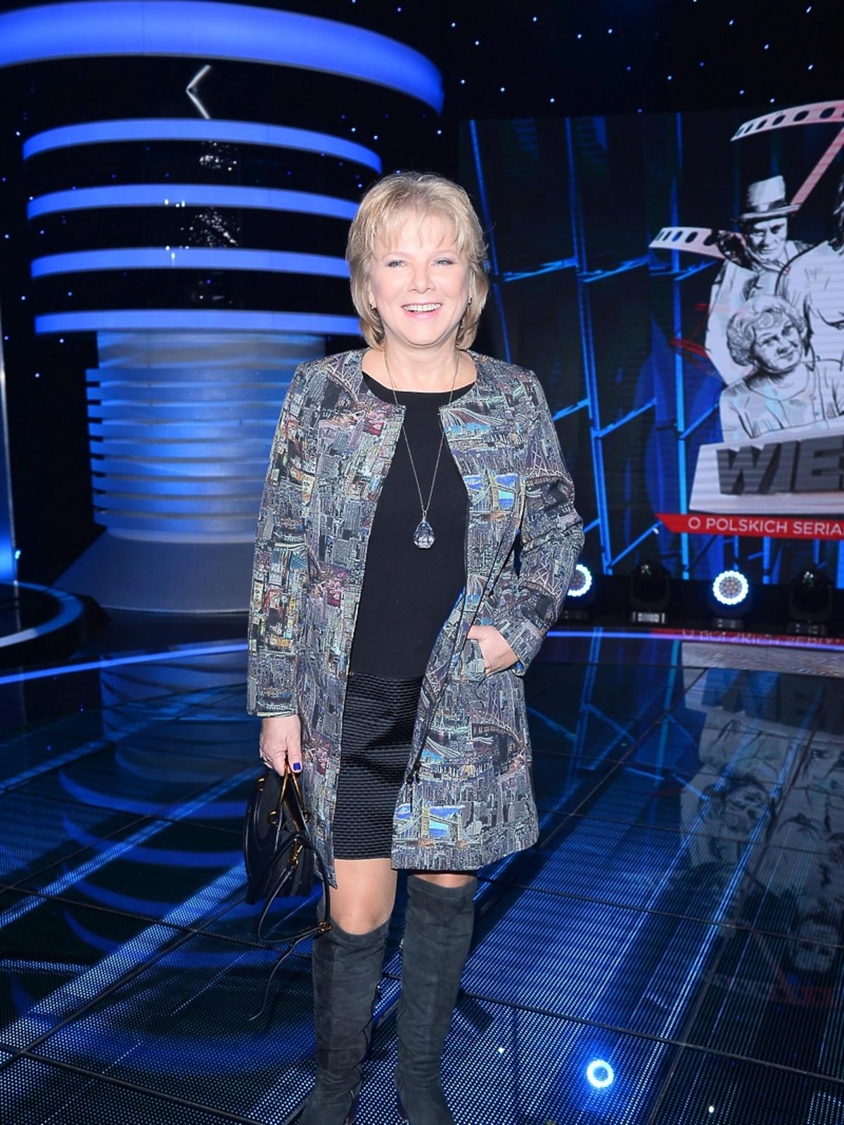 Dorota Kamińska na Wielkim Teście TVP o serialach