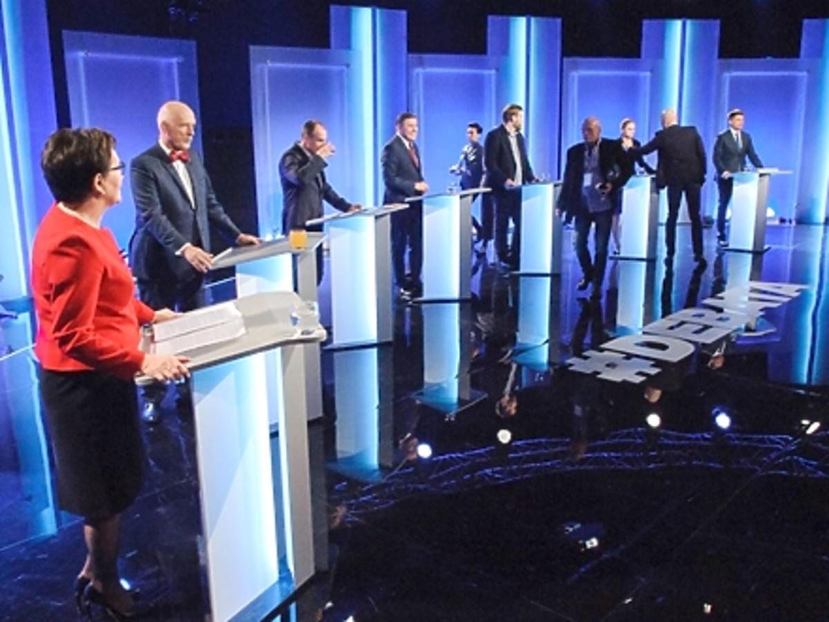 Dorota Wróblewska komentuje styl uczestnikach debaty