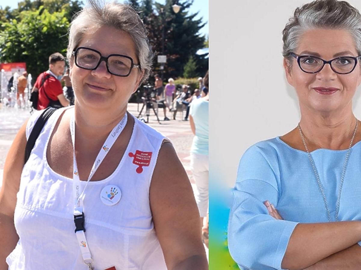 Dorota Zawadzka w okularach