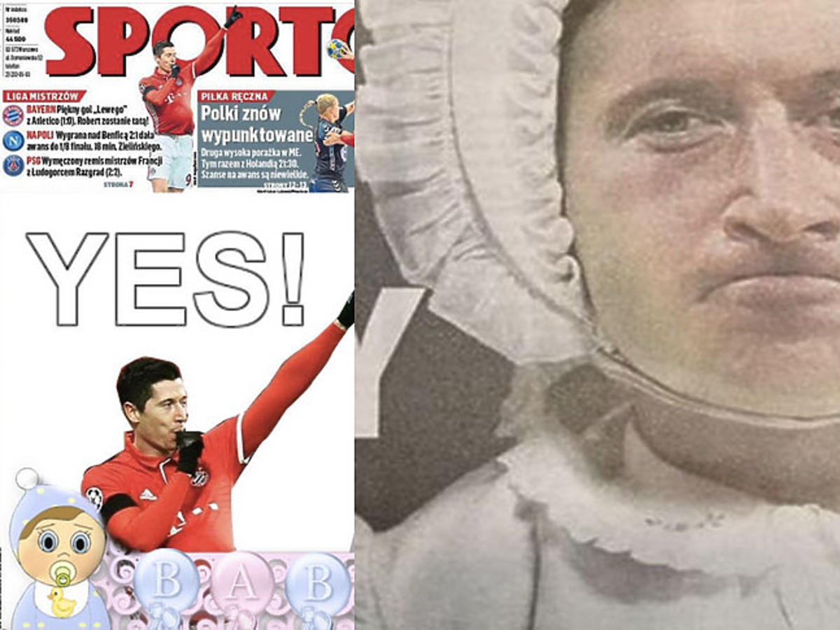 dowcipne komentarze i memy o ciąży Lewandowskiej