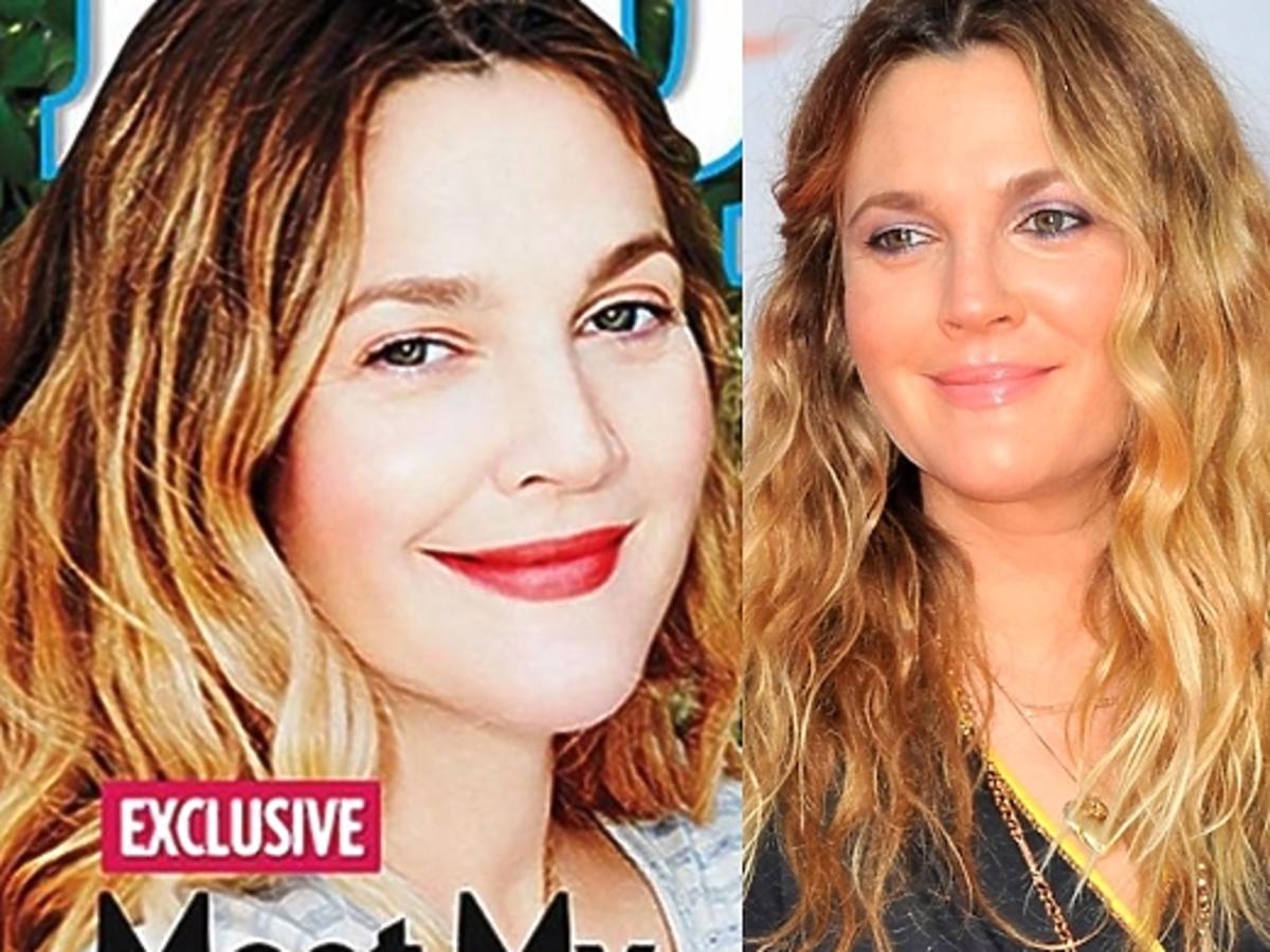 Drew Barrymore z córką na okładce People