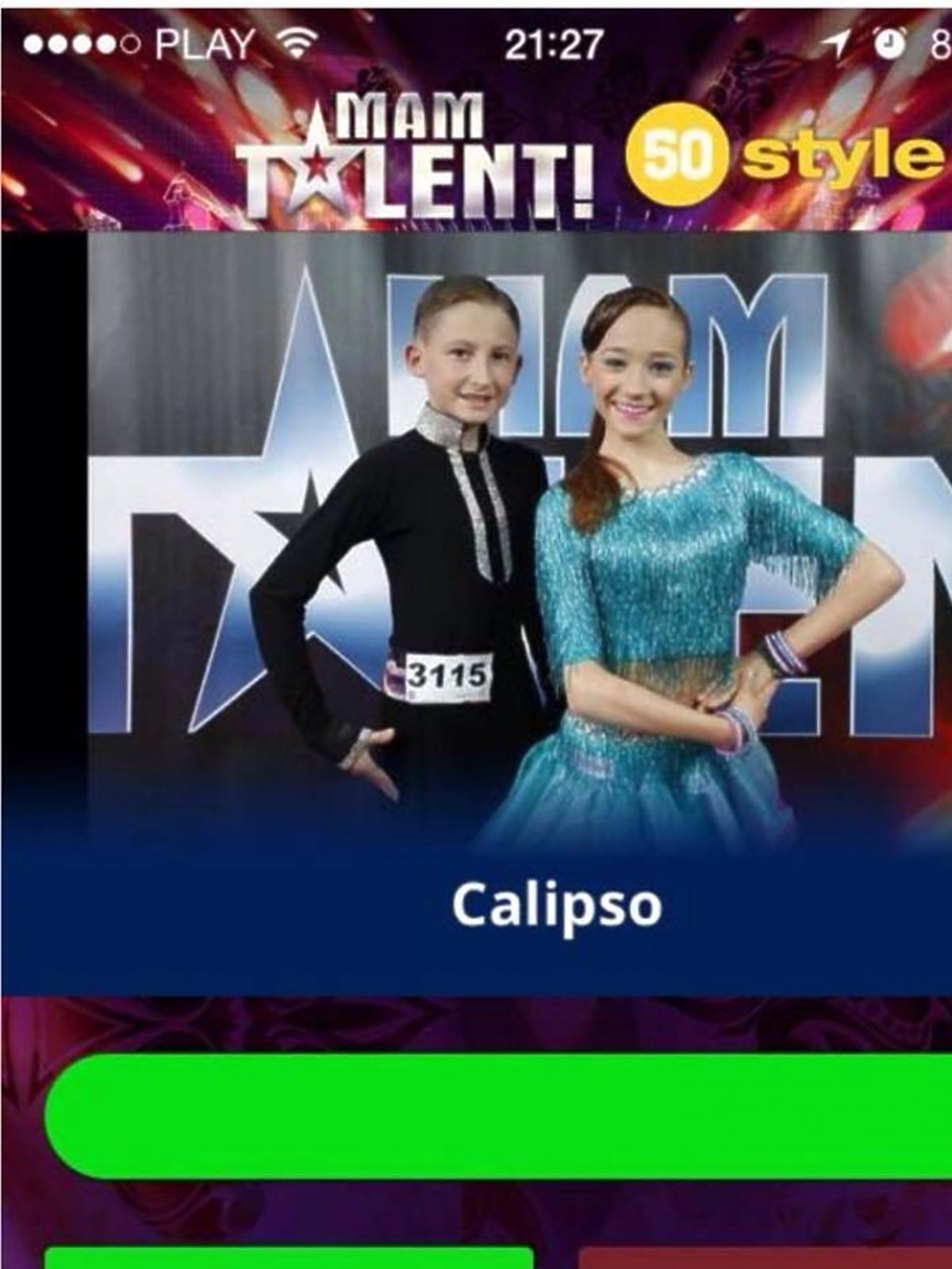 Duet Calipso w półfinale Mam Talent