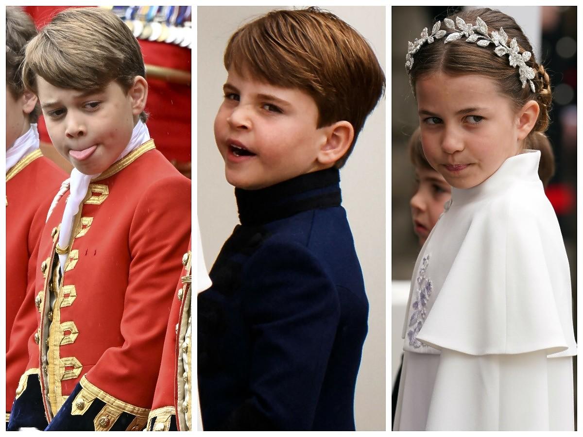 Dzieci księżnej Kate skradły show podczas koronacji Karola III