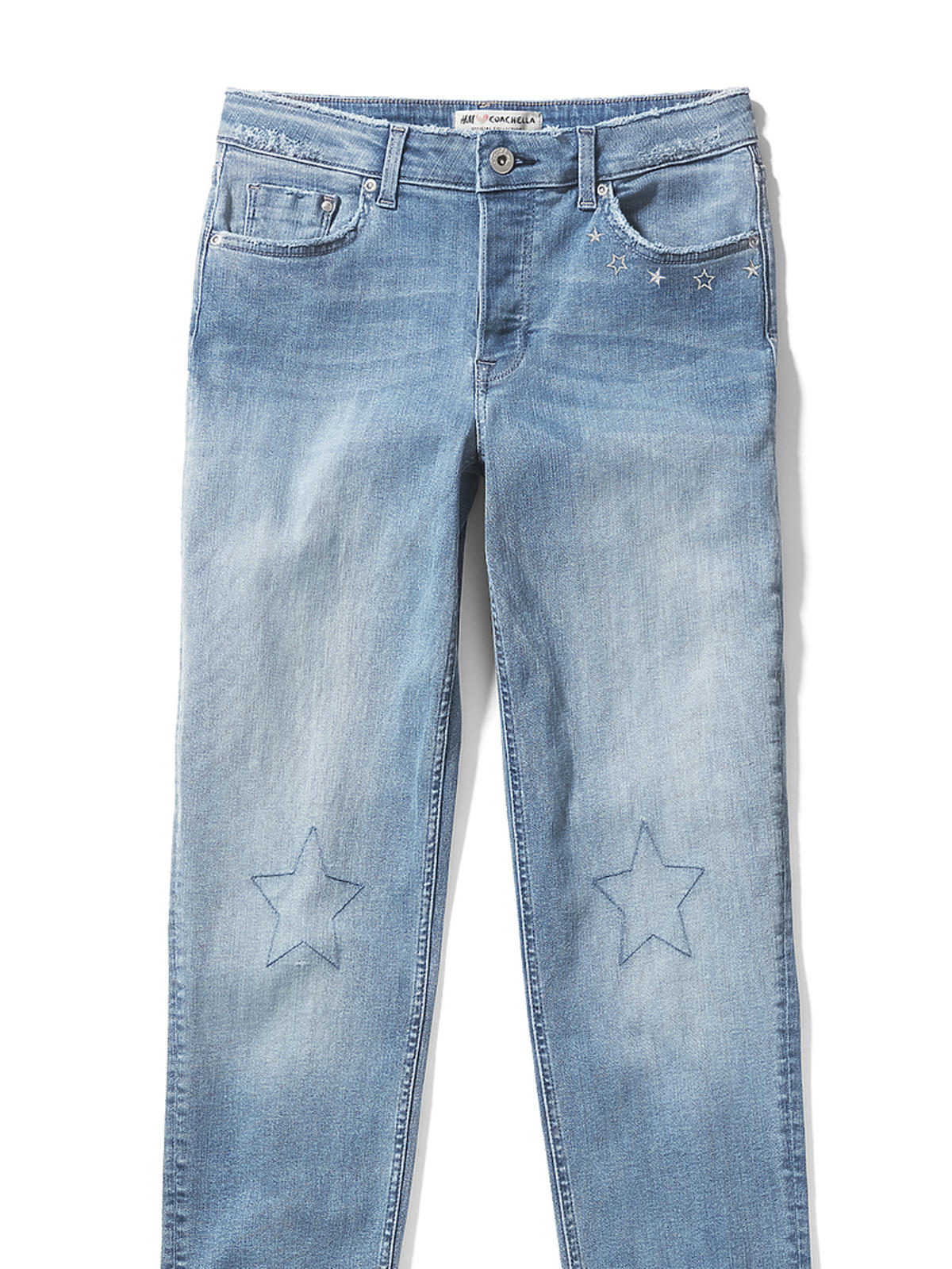 Dżinsy z postrzępionymi nogawkami - H&M, 149,90 zł