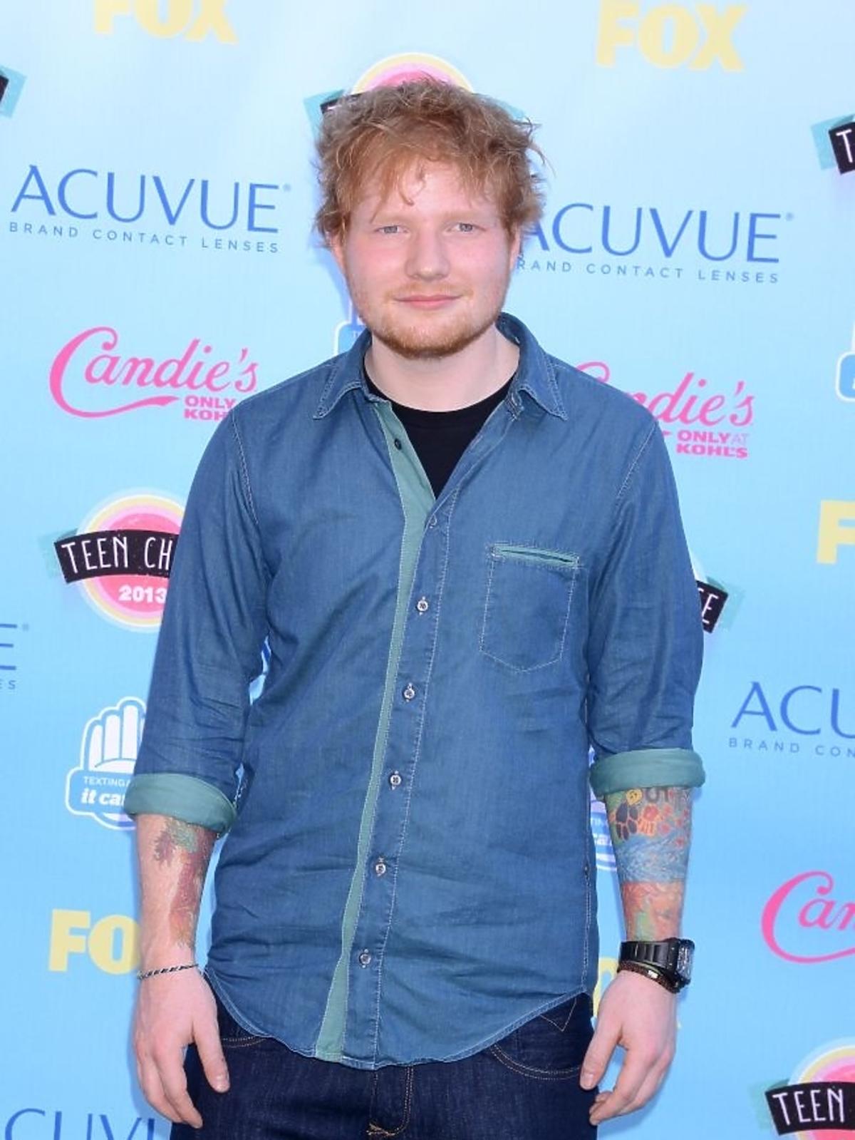Ed Sheeran na gali Teen Choice Awards 2013