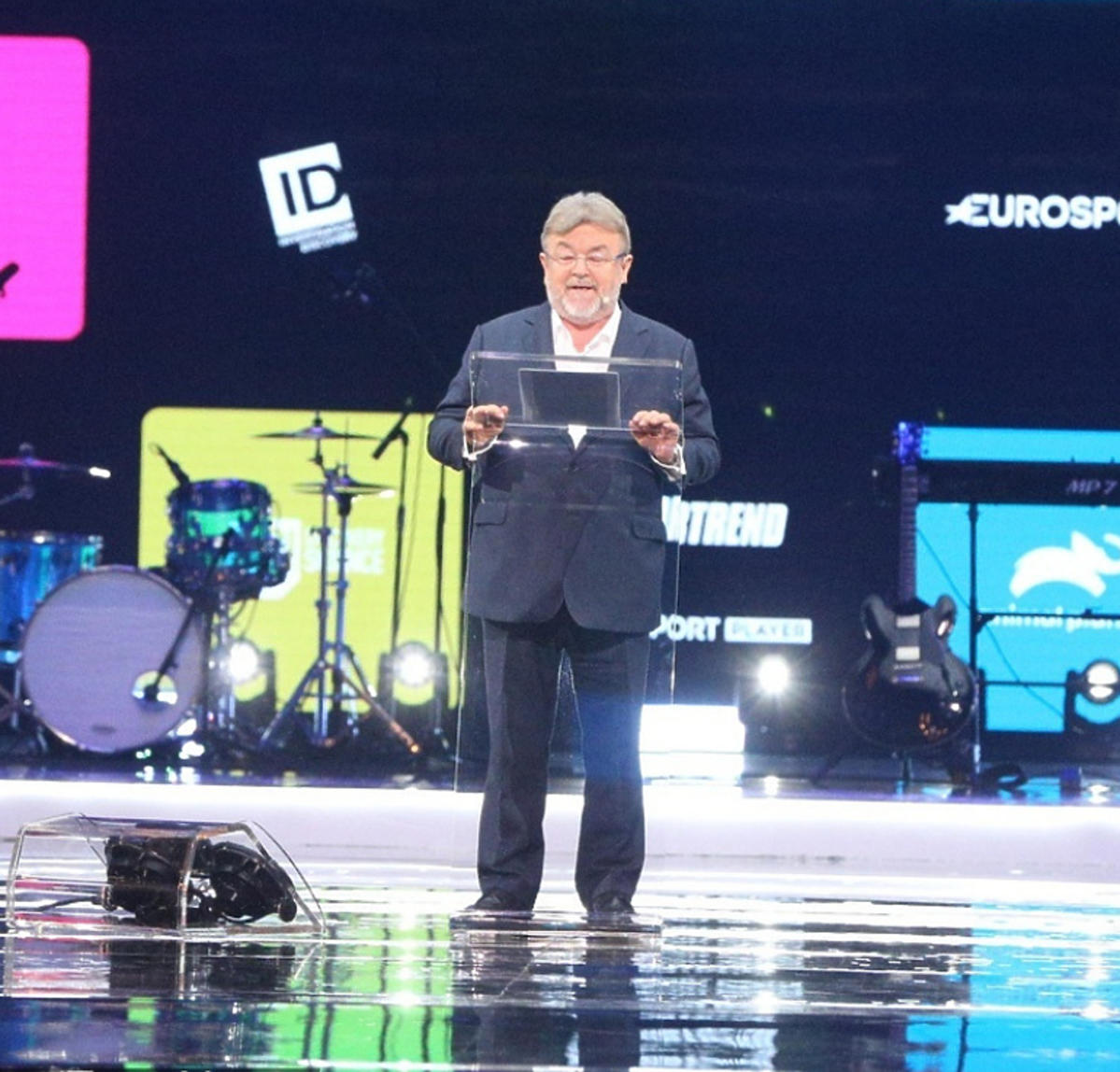 Edward Miszczak na prezentacji jesiennej ramówki TVN