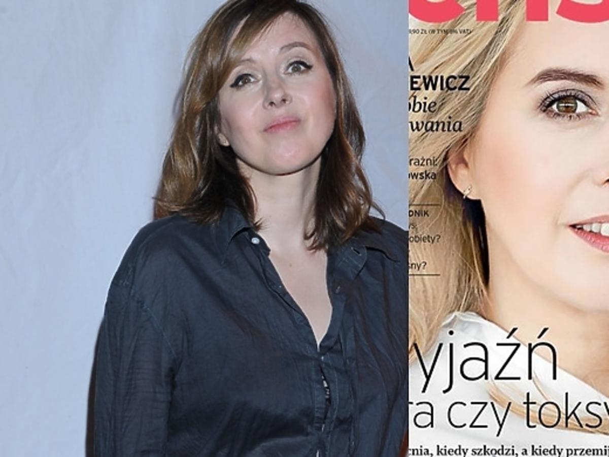 Edyta Bartosiewicz na okładce magazynu Sens