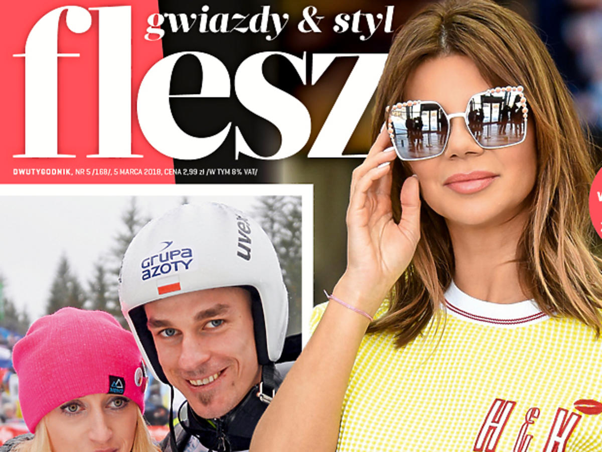 Edyta Górniak na okładce "Flesza"