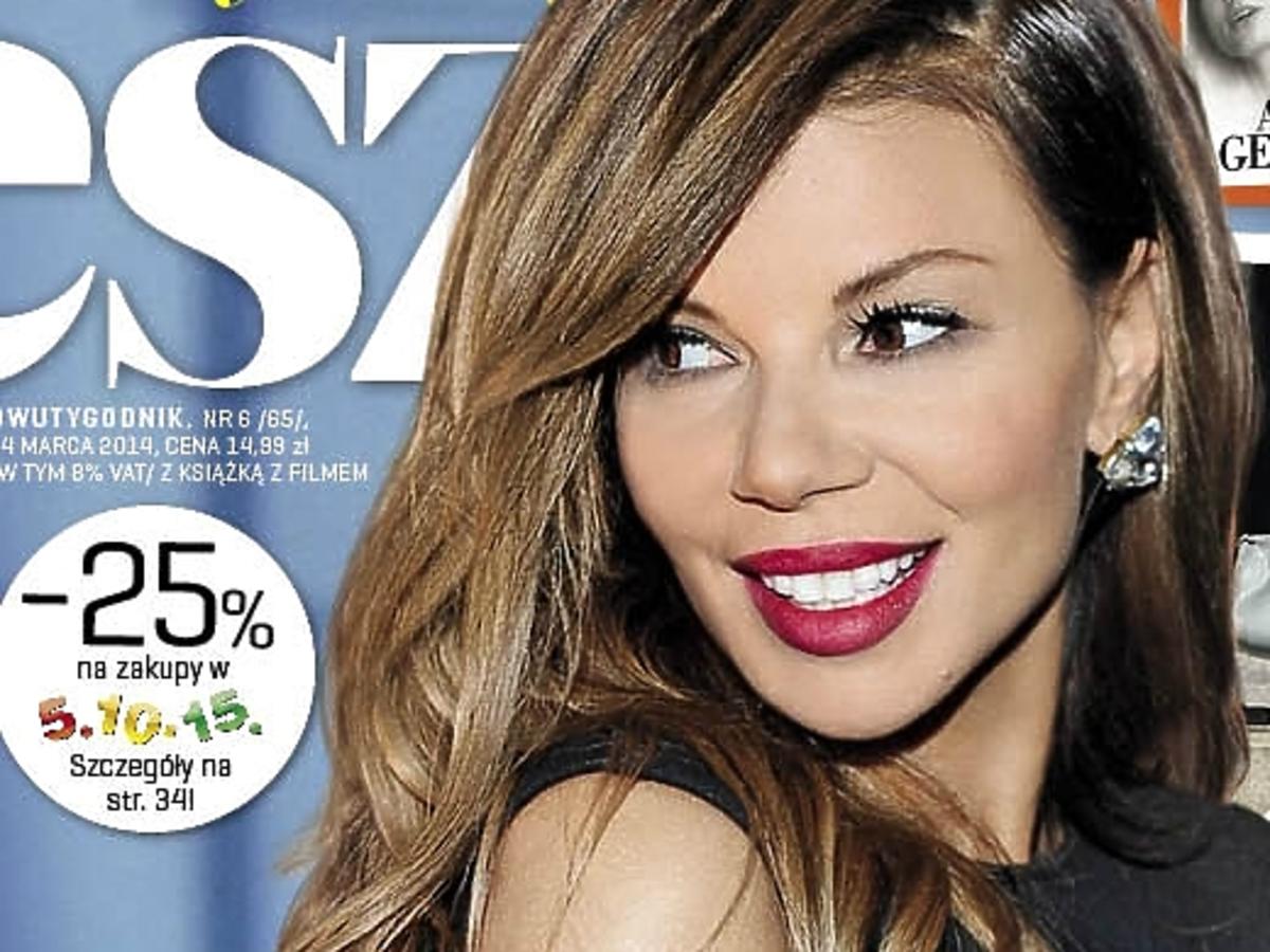 Edyta Górniak na okładce Flesza