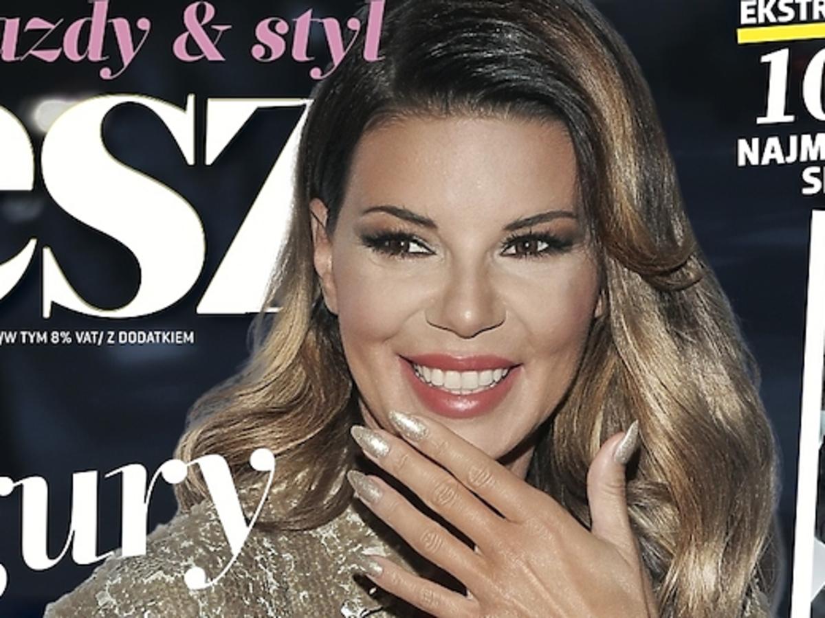 Edyta Górniak na okładce Flesza