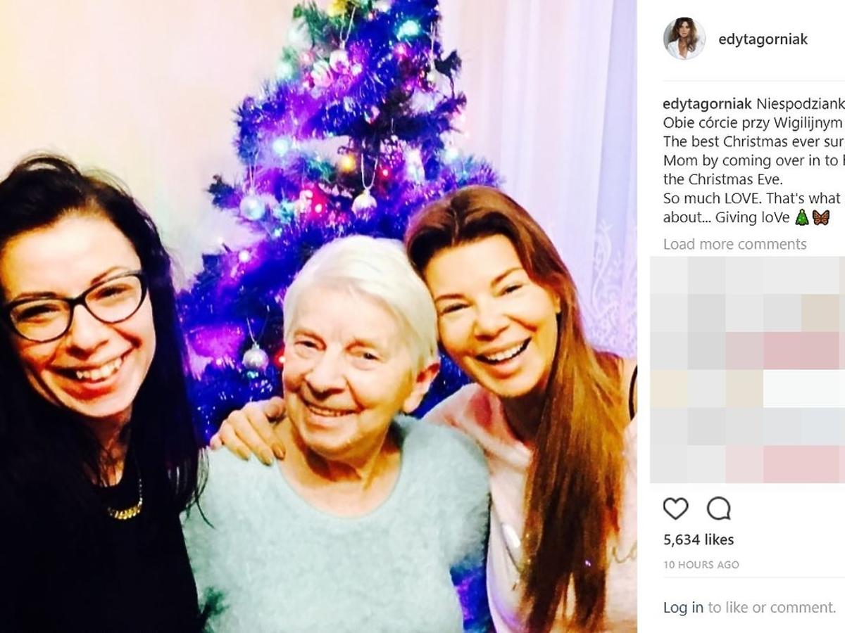 Edyta Górniak pokazała swoją siostrę